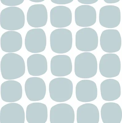 Produktbild von ESTAhome Tapete grafisches Motiv Hellblau und Weiß 53 cm x 10.05 m