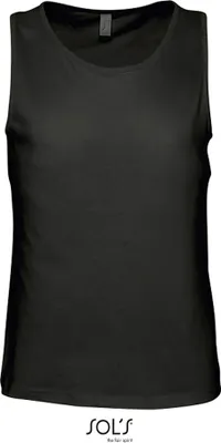 Immagine prodotto di SOLs 11465 | Canotta da uomo Justin - Colore: Nero profondo - Taglia: L