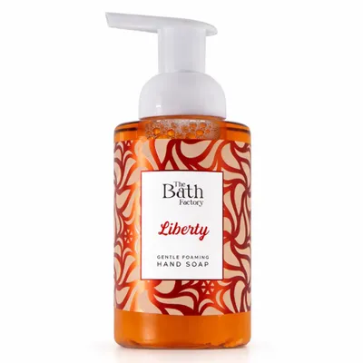 Productafbeelding van The Bath Factory Liberty schuimende handzeep, 300 ml - met lavendel, sinaasappel en vanille
