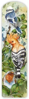 Productafbeelding van Boekmarkering: Traditionele afbeelding van Nederlandse vogels