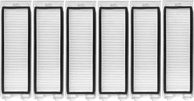 Produktbild von HEPA-Filter nur passend für Roborock Qrevo Saugroboter, nicht für Roborock Andere Modelle Saugroboter Waschbarer Filter 6 Stück