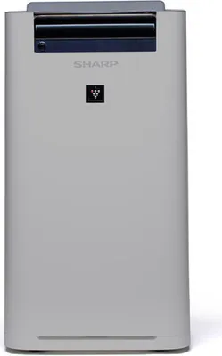 Immagine prodotto di Purificatore d'aria SHARP UA-HG50E-L (con funzione di umidificazione, migliora la qualità dell'aria, ideale per chi soffre di allergie, sistema di filtraggio a tre stadi, filtro HEPA, ambienti fino a 38 m²) grigio chiaro [classe energetica A]