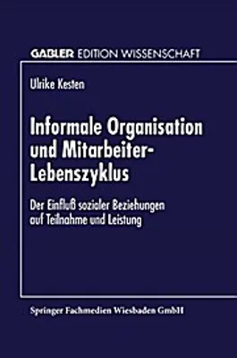 Obrázok produktu pre Informale Organisation und Mitarbeiter-Lebenszyklus