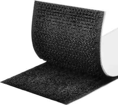 Produktbild von Klettband Selbstklebend 5 Meter Extra Stark, Doppelseitig Klebende mit Klettverschluss 50 mm Breit Selbstklebendes Klebepad mit Flauschband und Hakenband (50 mm x 5 m, Weiß)