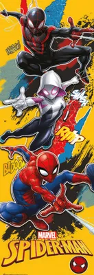 Produktbild von Erik Editores Marvel Spider-man Türposter    One Size