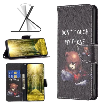 Image de Étui de protection en simili cuir pour Samsung Galaxy A04e, motif 1