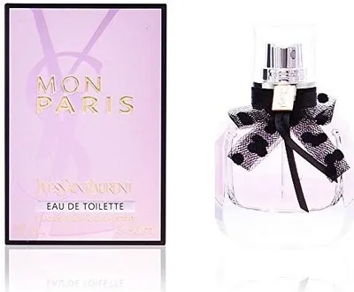 Produktbild von Yves Saint Laurent Mon Paris, Frauen, 30 ml, Spray, ALCOHOL ● PARFUM / FRAGRANCE ● AQUA / WATER ● BENZYL SALICYLATE ● LINALOOL ● BENZYL..., 1 Stück(e), 60 mm