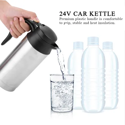 Obrázek produktu pro Přenosná 750ml 24V konvice na ohřev vody v autě pro pití čaje kávy