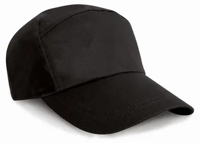 Image de Casquette de baseball Result unie FK628 (taille unique) (noir)