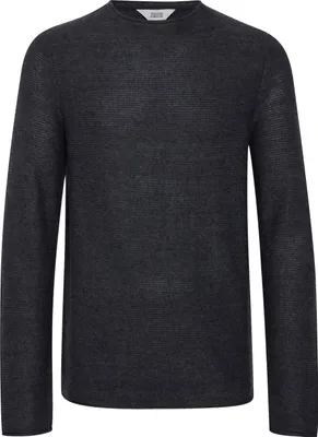 Produktbild von SOLID Pullover Herren Baumwolle Grau GR74592 - Größe: L