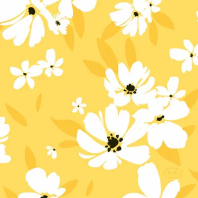 Zdjęcie produktu dla Serwetki Duni Sunny Day 24 x 24 cm – opakowanie 20 sztuk