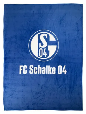 Immagine prodotto di FC Schalke 04 Coperta in flanella blu reale