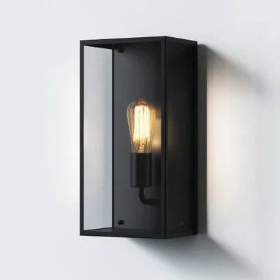 Produktbild von ASTRO Außenwandleuchte Messina 200 12W E27 schwarz 1183028
