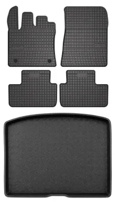 Obrázok produktu pre Gumové autokoberce SolidPRO + vaňa kufra pre: Renault Captur II 2020- 5 ks