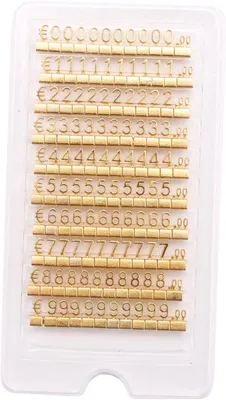 Produktbild von 10-teiliges 3D-Metallregal-Set, quadratisches, verstellbares Preisauszeichnungsset für Uhren, Preisschilder und Bürodisplays