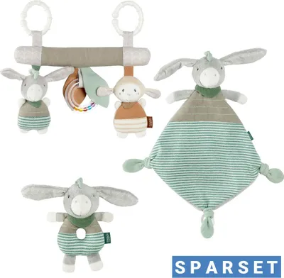 Produktbild von Fehn 3-tlg Geschenk-Set zur Geburt Activity-Trapez,