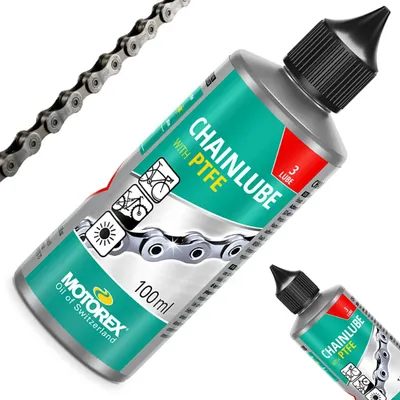 Zdjęcie produktu dla MOTOREX Smar Olej Łańcucha PTFE Teflon 100ml