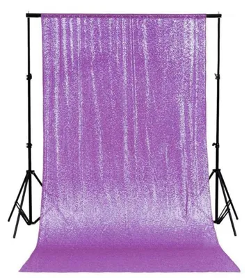 Produktbild von Glitzernde Vorhänge für Partys und Dekoration, 240 x 245 cm