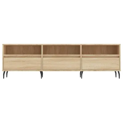 Zdjęcie produktu dla vidaXL Szafka pod TV dąb sonoma 150x30x44,5 cm materiał drewnopochodny - meble TV