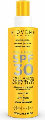 Produktbild von Sonnenmilch Biovène HYALURONIC ANTI-AGING Spf 30 200 ml Anti-Aging