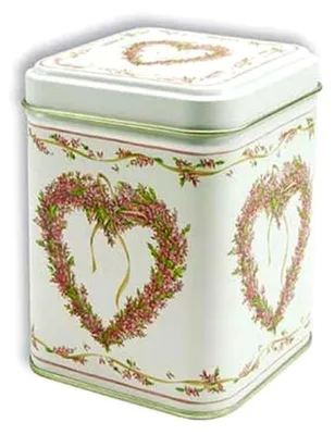 Produktbild von Herz Teedose Sweet Country Home