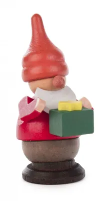 Produktbild von Miniaturfigur Zwerg mit Päckchen BxHxT 3x5,5x2cm NEU