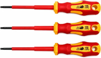 Produktbild von Torx Schraubendrehersatz 8-teilig, T8 bis T40, isoliert 1000V, für Torx Schrauben