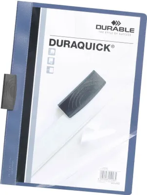 Obrázok produktu pre Durable 227007, Námorná, Polypropylén (PP), 20 listy, A4, 1 kusov