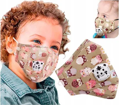 Produktbild von EDIBAZZAR | Baumwollmaske für Kinder Mundschutz