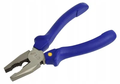 Produktbild von Geko Kombizange gerade 180mm CrV isoliert Drahtschneiden