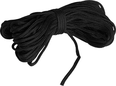 Produktbild von US Mehrzweckschnur 15 m schwarz