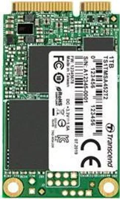 Produktbild von Transcend MSA452T2, 128 GB, mSATA, 560 MB/s, 6 Gbit/s