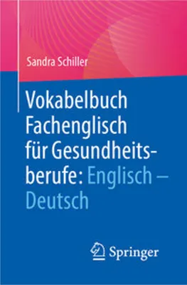 Produktbild von Vokabelbuch Fachenglisch für Gesundheitsberufe: Englisch - Deutsch