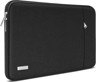 Zdjęcie produktu dla TECOOL torba na laptopa 16 cali MacBook Pro Lenovo Dell HP ASUS wodoodporny pokrowiec czarny