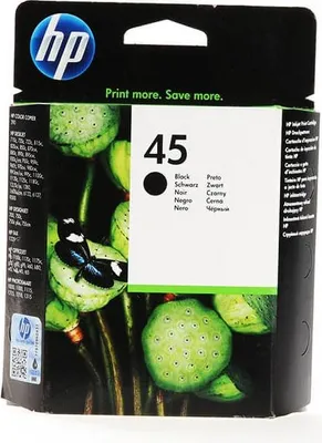 The image shows the packaging of an HP ink cartridge, featuring a close-up of lotus seed pods and a butterfly.
