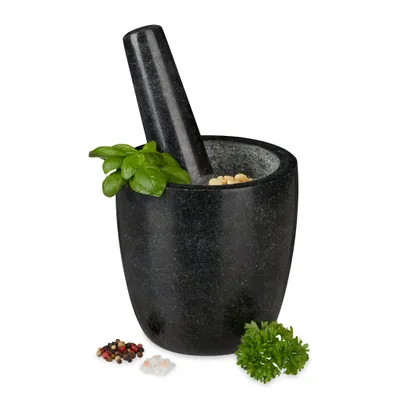 Obrázok produktu pre Mažiar s veľkým tĺčikom Granit RD9953, 13 cm