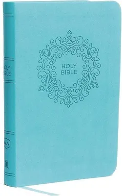 Produktbild von NKJV, Thinline Bible, Compact, Leathersoft, Blue, Red Letter, Comfort Print