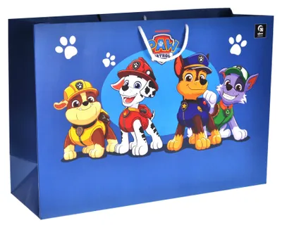 Imagen del producto de Bolsa de papel XL Paw Patrol, 50x35x17 cm