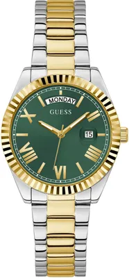 Produktbild von Guess GW0308L5 Damenarmbanduhr Luna Bicolor/Grün