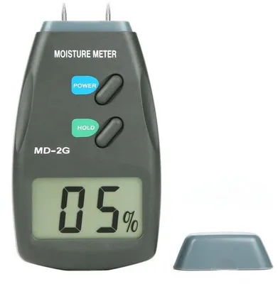 Produktbild von Famanu digitale Holzfeuchtemessgerät mit LCD-Display - Präzise Feuchtemessung für Holz und Materialien