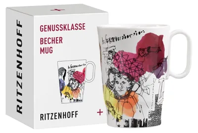 Kaffeebecher 330 ml – Porzellan, spülmaschinengeeignet