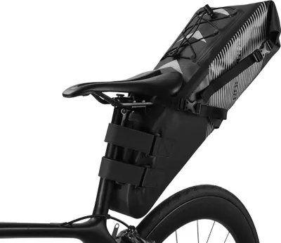 Produktbild von ROCKBROS Fahrrad Satteltasche, 100% Wasserdicht IPX7, 10L, Schwarz