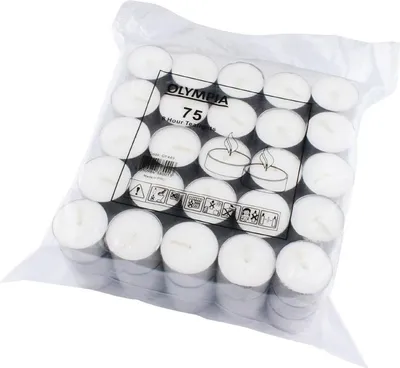 Produktbild von Olympia Teelichter 8 Std. (75 Stück)