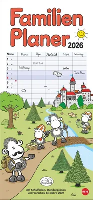 Produktbild von sheepworld Familienplaner 2026