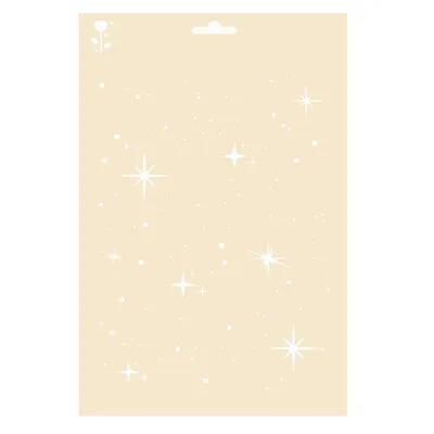 Produktbild von Sternenhimmel Muster Schablone - A4