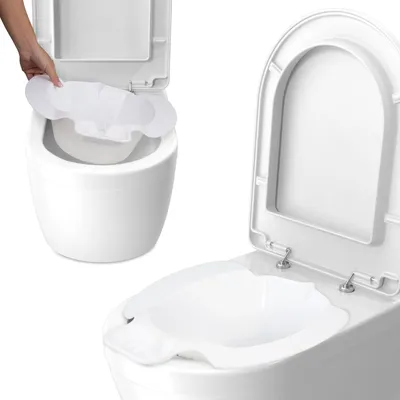 Immagine prodotto di Bidet portatile Può essere fissato alla toilette Uso clinico e domestico Fino a 4 litri Stabile Hana Mobiclinic