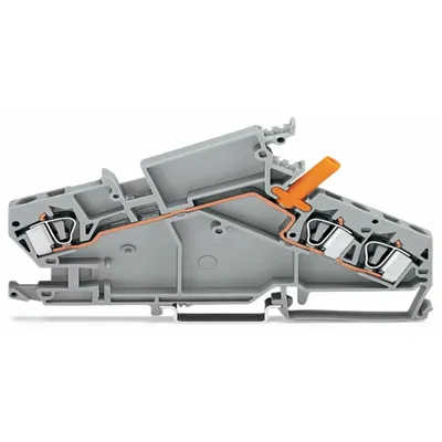 Obrázek produktu pro Průchozí svorkovnice WAGO 0,2–6 mm² 282-866 šedá 282-866