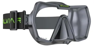 Produktbild von Salvimar Drake Anti Fog Rubber Tauchmaske Grau Grau One Size