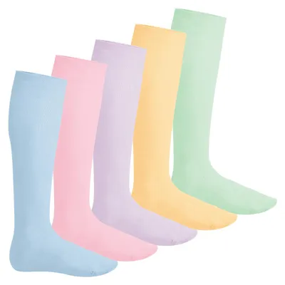 Produktbild von Footstar EVERYDAY! 5 PAAR Damen & Herren Kniestrümpfe - Pastell 35-38