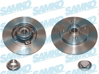 Produktbild von 2x SAMKO Bremsscheibe C1036PCA für OPEL Crossland X (P17) für CITROËN C4 CACTUS